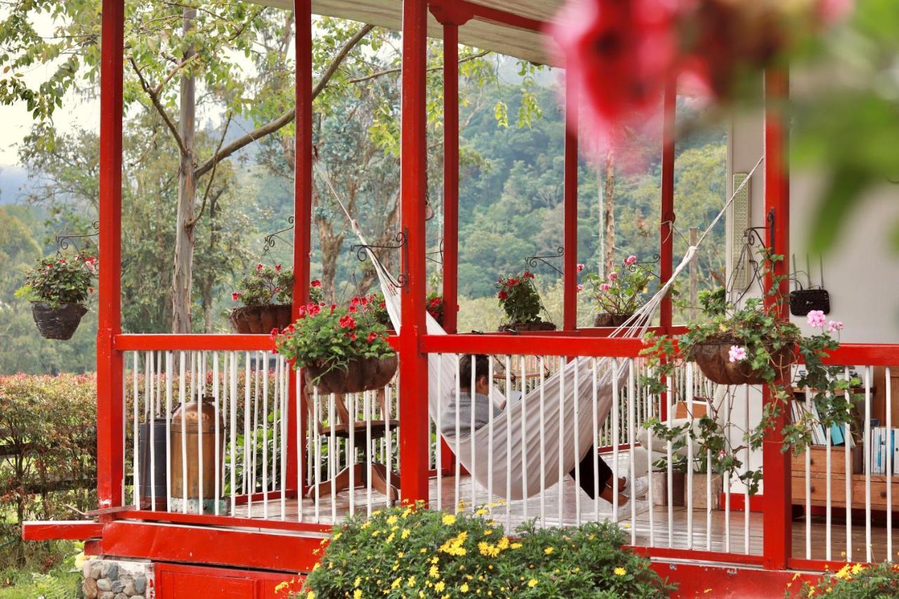 La Cabana Ecohotel - Valle Del Cocora Саленто Екстер'єр фото